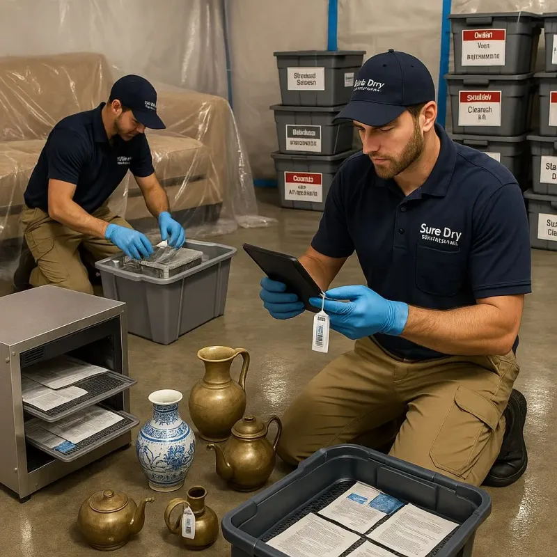 Content Protection and Restoration process in Wake Village, TX